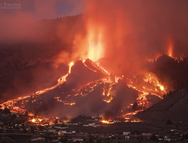 Lava in La Palma