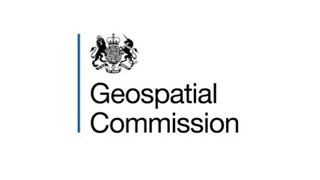 Logo of the Geospatial Commission.