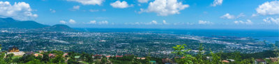 View from Red Hills Road, Kingston, Jamaica.