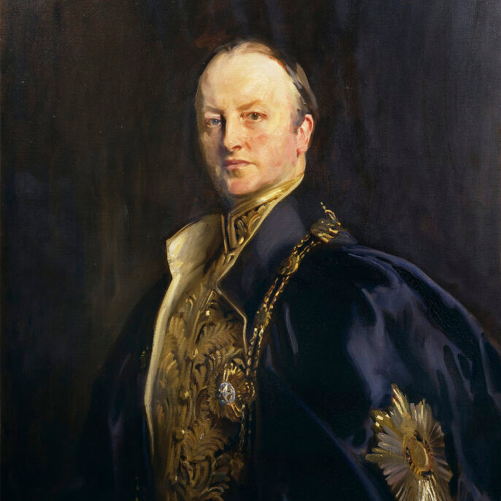 Portrait of George Curzon