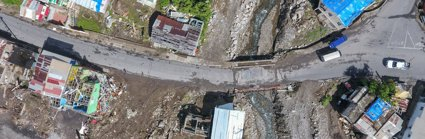 UAV photogrammetry image of Loubiere, Dominica