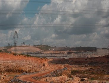 Belo Monte Dam Under Construction