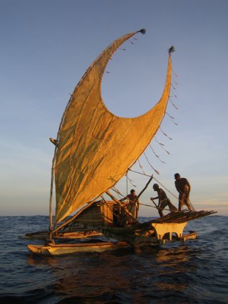 Figure 1: Traditional Polynesian Boat. © Pacific Traditions Society, Flickr