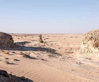 Rocky desert landscape