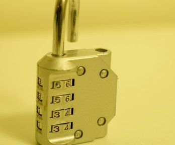 Open padlock.