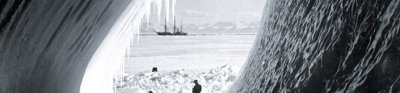 A photograph by Herbert Ponting from an Antarctic expedition 1910–1913 (RGS-IBG S0000106)