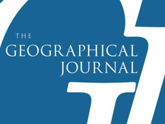 The Geographical Journal cover.