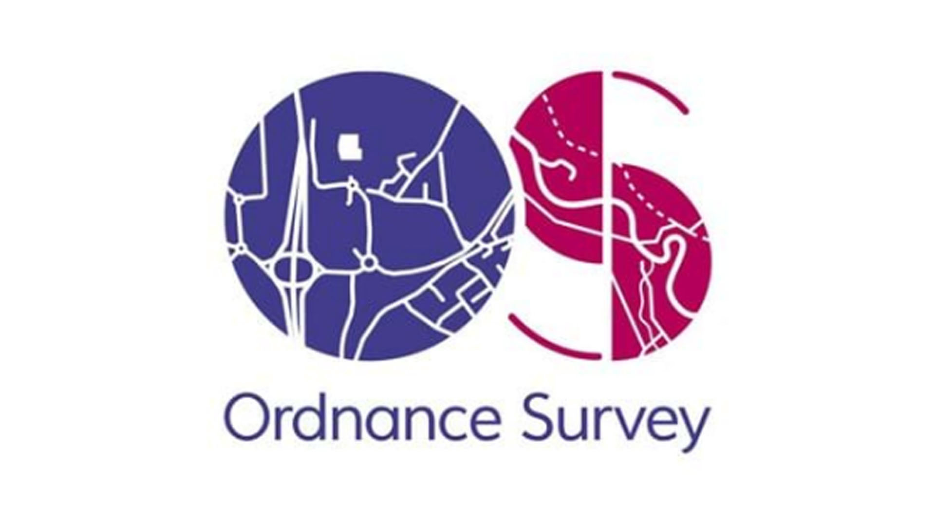 Ordnance Survey logo.