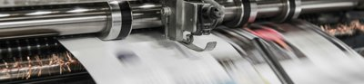 Newspaper printing press
