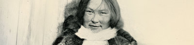 Portrait photo of Inuit explorer Arnarulunguaq.