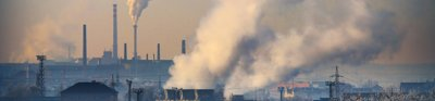 Factories pumping out smoke and gases